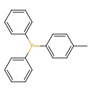 Diphenyl-p-tolylphosphine structure