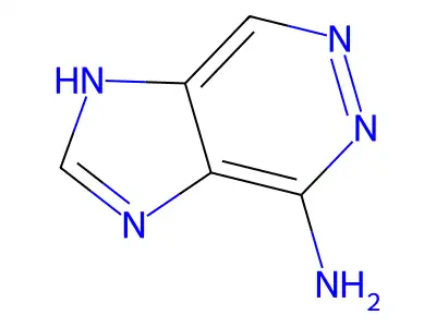 1H-imidazo[4,5-d]pyridazin-4-amine structure