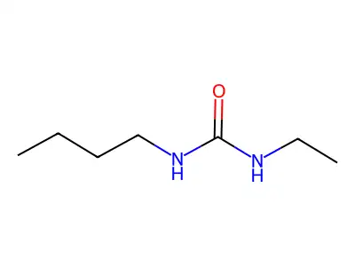 Urea, 1-butyl-3-ethyl- structure