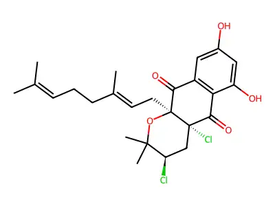 Chemical Compound (C25H30Cl2O5) structure