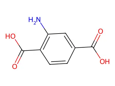 氨基对苯二甲酸 structure
