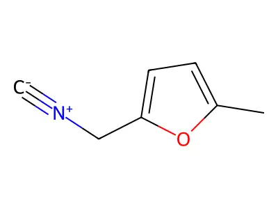 2-(Isocyanomethyl)-5-methylfuran structure