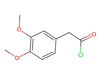(3,4-Dimethoxyphenyl)acetyl chloride structure