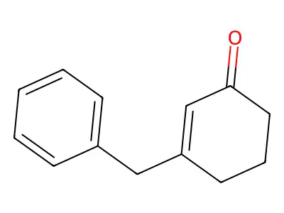 3-Benzylcyclohex-2-en-1-one structure