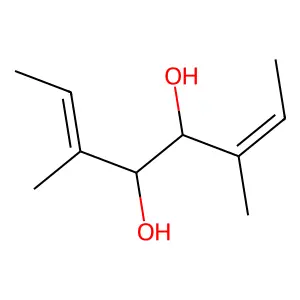 3,6-Dimethyl-2,6-octadiene-4,5-diol structure