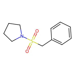 1-Benzylsulfonylpyrrolidine structure