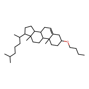 Cholesteryl butyl ether structure