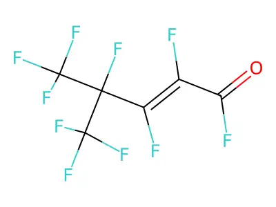(E)-Perfluoro-4-methylpent-2-enoyl fluoride structure