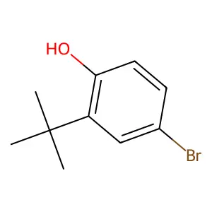 4-Bromo-2-tert-butylphenol structure