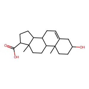 本胆烯酸 structure