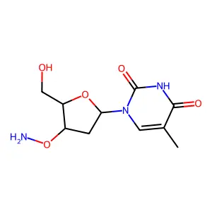 3'-o-Aminothymidine structure