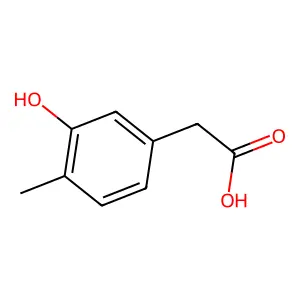 2-(3-Hydroxy-4-methylphenyl)acetic acid structure