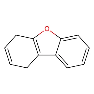 Dibenzofuran, 1,4-dihydro- structure