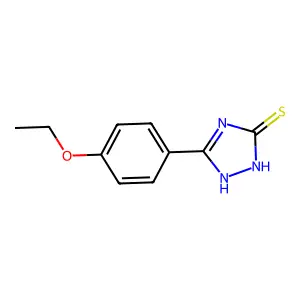 5-(4-ethoxyphenyl)-4H-1,2,4-triazole-3-thiol structure