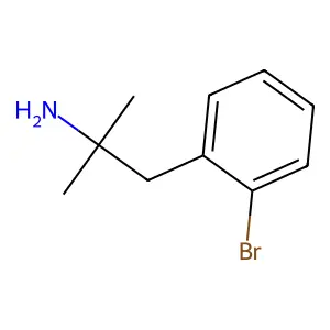 1-(2-溴苯基)-2-甲基丙-2-胺 structure