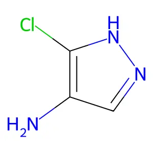3-氯-1H-吡唑-4-胺 structure