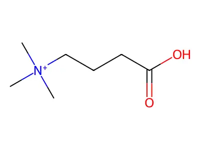4-三甲基铵基丁酸盐 structure