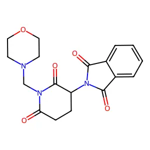 Morpholino-thalidomide structure