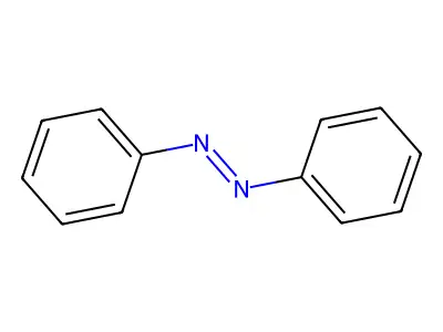 偶氮苯 structure