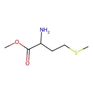 methyl (2S)-2-amino-4-(methylsulfanyl)butanoate structure