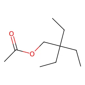 2,2-Diethylbutyl acetate structure