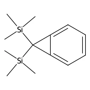 Silane, bicyclo[4.1.0]hepta-1,3,5-trien-7-ylidenebis[trimethyl- structure