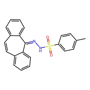 5H-Dibenzo<a,d>cyclohepten-5-on-p-toluolsulfonylhydrazon structure