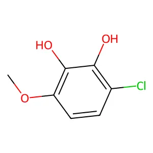 Chloromethoxybenzenediol structure