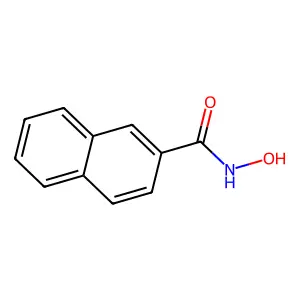 N-羟基-2-萘甲酰胺 structure