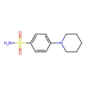 Benzenesulfonamide, 4-(1-piperidinyl)- structure