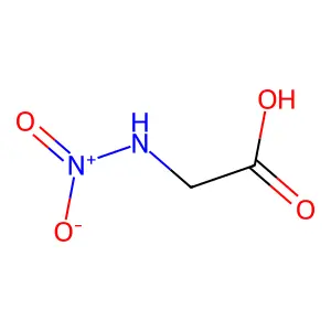 硝氨基乙酸 structure