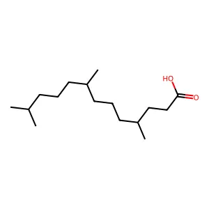 4,8,12-Trimethyltridecanoic acid structure