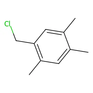 2,4,5-Trimethylbenzyl chloride structure