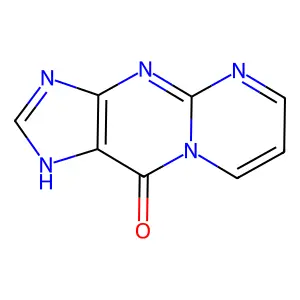 Pyrimido(1,2-a)purin-10(3H)-one structure