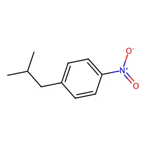 1-(2-Methylpropyl)-4-nitrobenzene structure