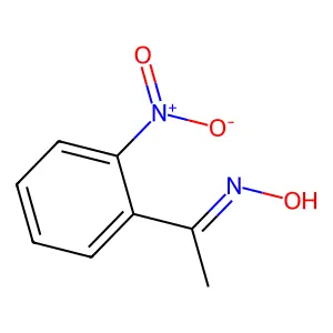 Ethanone, 1-(2-nitrophenyl)-, oxime structure