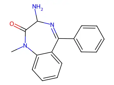 Devazepide structure