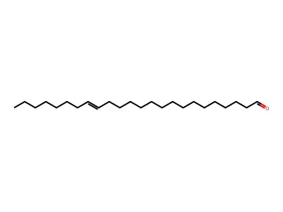 17-Tetracosenal structure