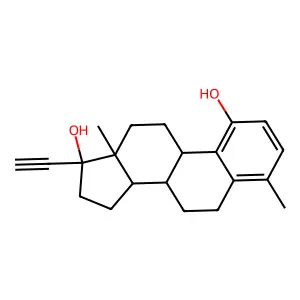 Ethinylestradiol Impurity 2 structure