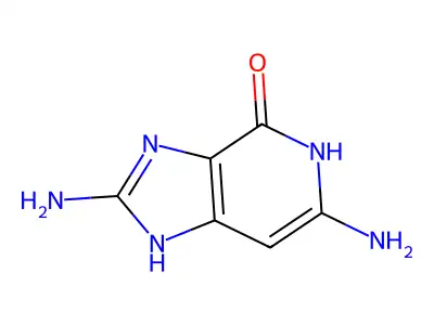 8-Amino-3-deazaguanine structure