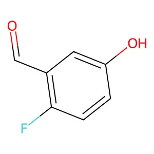 2-Fluoro-5-hydroxybenzaldehyde structure
