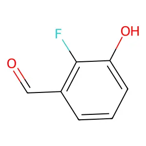 2-Fluoro-3-hydroxybenzaldehyde structure