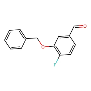 3-(Benzyloxy)-4-fluorobenzaldehyde structure