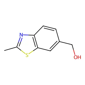 (2-Methylbenzo[D]thiazol-6-YL)methanol structure