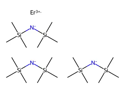 Erbium bistrimethylsilylamide structure