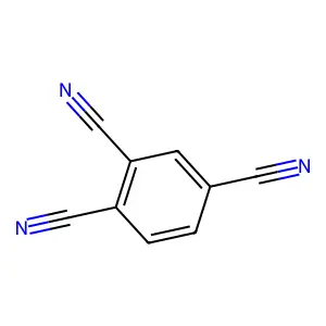 1,2,4-Benzenetricarbonitrile structure