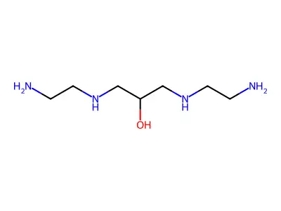 1,3-Bis((2-aminoethyl)amino)-2-propanol structure