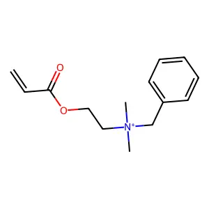 2-(Acryloyloxy)-N-benzyl-N,N-dimethylethanaminium structure