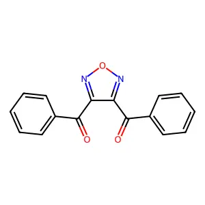 Furazan, dibenzoyl- structure