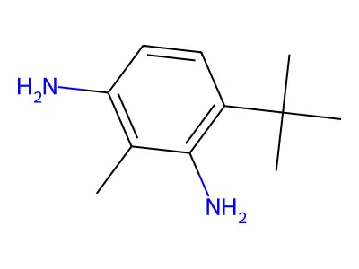 1,3-Benzenediamine, 4-(1,1-dimethylethyl)-2(or 6)-methyl- structure